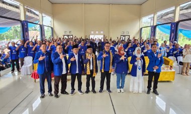 227 Pengurus Ranting PAN Way Kanan Sah Dilantik, Perkuat Struktur Hingga Akar Rumput