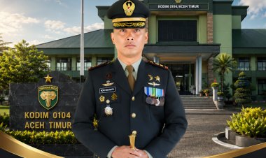 Dandim 0104/Aceh Timur Ucapkan Selamat HUT Bhayangkara ke-80, Dorong Sinergi TNI-Polri Makin Solid