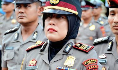 Kapolres Langsa Pimpin Kenaikan Pangkat 43 Personel, Kasat Intelkam Zulmahrita Resmi Sandang AKP