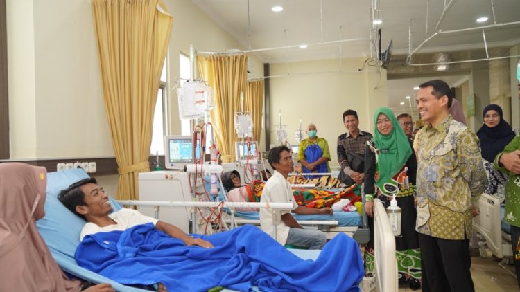 Pastikan Layanan Peserta JKN Optimal, Dewan Pengawas BPJS Kesehatan Kunjungi RSUD Jenderal Ahmad Yani Kota Metro