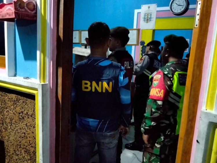 Patroli Gabungan Lintas Instansi, Jaga Keamanan dan Ketertiban Masyarakat Way Kanan   
