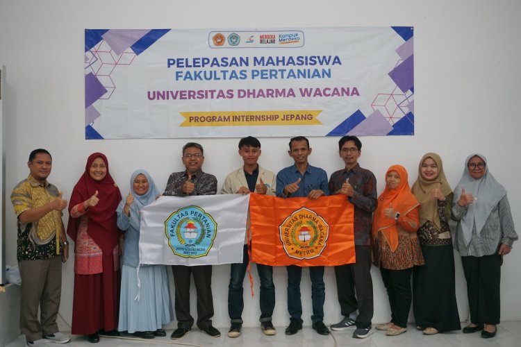 Universitas Dharma Wacana Kembali Kirim Mahasiswa Magang ke Jepang, Perkuat Kesiapan Lulusan Hadapi Dunia Kerja Global