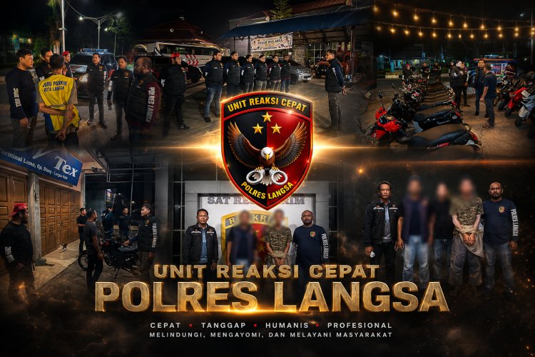 Persempit Ruang Gerak Pelaku Kejahatan, Tim URC Polres Langsa Ungkap Lima Kasus dalam Dua Pekan