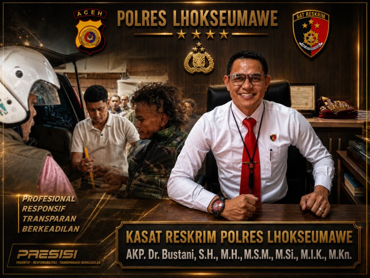 Gerak Cepat Sat Reskrim Polres Lhokseumawe, Terduga Pembakar Toko Mas Asia Dibekuk dalam 3 Menit