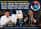 Tanggapi Pernyataan Kontroversial, Ketua Umum IWO Indonesia Akan Kirimkan Surat dan Siap Temui Hotman Paris