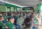 Prajurit Kodim 0427/Way Kanan Ikuti Penyuluhan Hukum, Dandim Tekankan Pentingnya Disiplin dan Kepatuhan Aturan