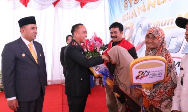 Syukuran Hari Bhayangkara ke-80, Polres Aceh Tengah Serahkan Rumah Layak Huni hingga Penghargaan Berbagai Prestasi