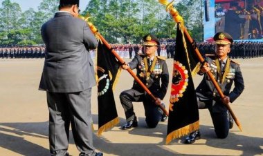Polda Jawa Barat Raih Penghargaan Tertinggi Samkaryanugraha Nugraha Sakanti dari Presiden
