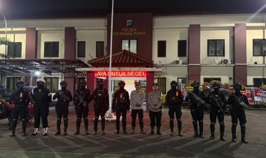 Patroli Rayonisasi Brimob Batalyon D Pelopor Jaga Kondusivitas Wilayah Hukum Polres Metro Bekasi Kabupaten