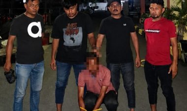 Kurang dari 1x24 Jam, Tim URC Satreskrim Polres Pidie Amankan Terduga Pelaku Pembakaran Rumah