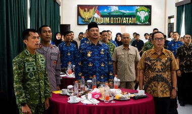 Kodim 0117/Aceh Tamiang Laksanakan Kegiatan Rapat Koordinasi Pimpinan Daerah (Forkopimda) Tahun 2026