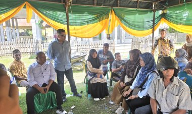 Sekda Kota Langsa Pantau Langsung Pemilihan Geuchik Gampong Kapa, Tekankan Demokrasi Damai