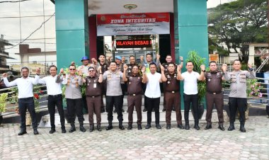 Perkuat Sinergi Penegakan Hukum, Kapolres Aceh Timur Kunjungi Kejaksaan Negeri Aceh Timur