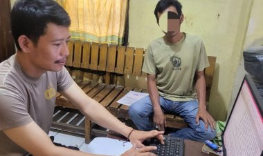 Tegas Menindak Pungli! Seorang Pria Diamankan Polsek Abung Selatan di Simpang Propau   