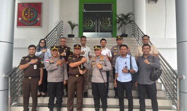 Merajut Sinergi, Kapolres Aceh Tenggara Bersama PJU Jalin Silaturahmi dengan Kejaksaan Negeri Aceh Tenggara