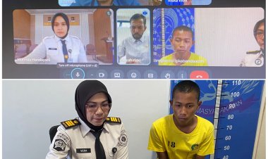 LPKA Banda Aceh Fasilitasi Sidang Pledoi ABH Secara Daring, Pastikan Hak Anak Terpenuhi