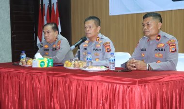 Kapolres Aceh Utara Buka Pelatihan Peningkatan Kemampuan Lima Fungsi Teknis Kepolisian