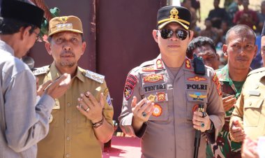 Kapolres Pidie Jaya Hadiri Peresmian Jembatan Perintis Garuda, Perkuat Sinergi untuk Kesejahteraan Masyarakat
