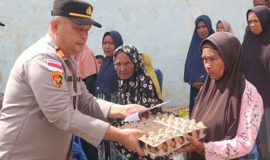Jumat Berkah, Polres Aceh Tengah Hadirkan Senyum dan Kebahagiaan untuk Warga Gemboyah