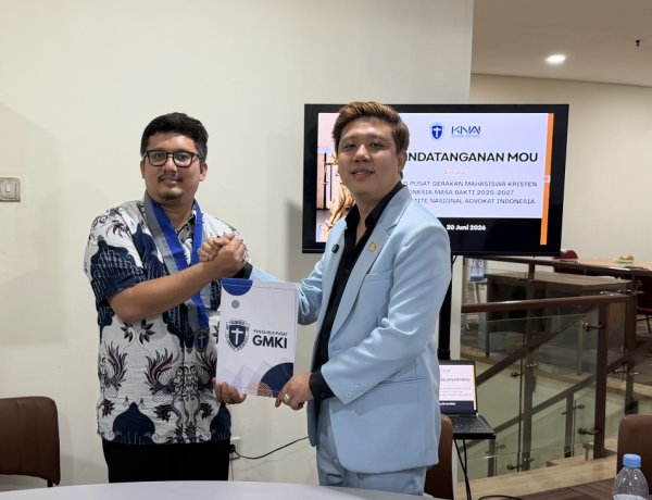 KNAI dan GMKI Jalin Kerja Sama, Pablo Benua Berikan Beasiswa PKPA Gratis untuk Mahasiswa