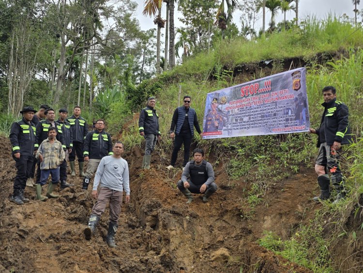 Polres Aceh Tengah Pastikan Tidak Ada Aktivitas Tambang Emas Ilegal di Kampung Kekuyang
