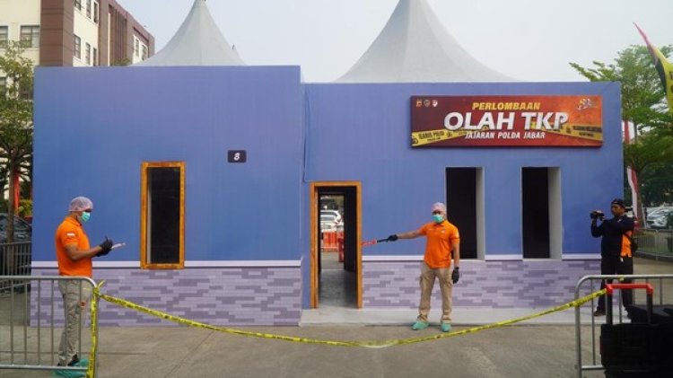 Tim Identifikasi Polres Tasikmalaya Kota Juara Lomba Olah TKP Tingkat Polda Jabar