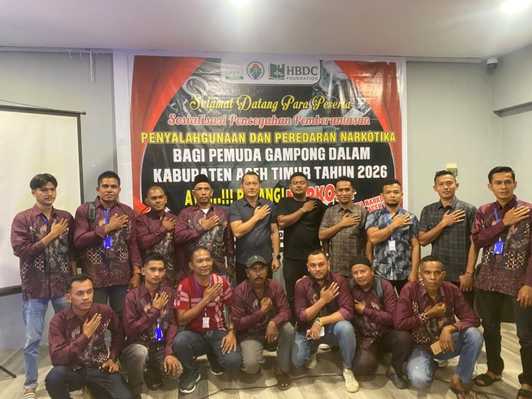 Perangi Narkoba dari Gampong, Kasat Resnarkoba Polres Aceh Timur Ajak Pemuda Jadi Garda Terdepan