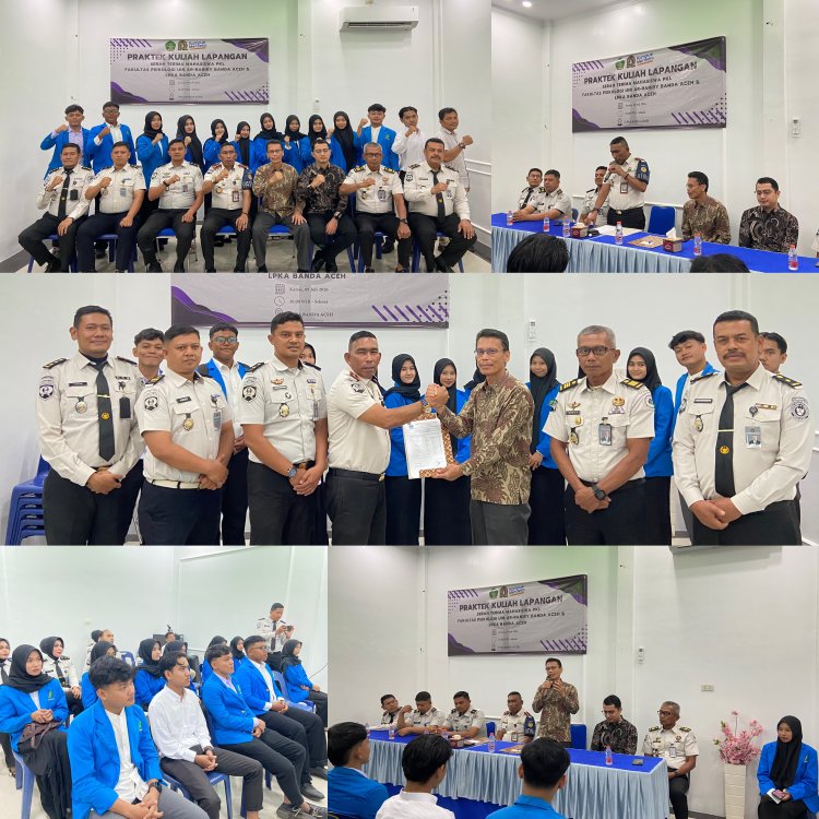 LPKA Banda Aceh dan UIN Ar-Raniry Perkuat Sinergi Pembinaan Anak Lewat Program PKL Mahasiswa