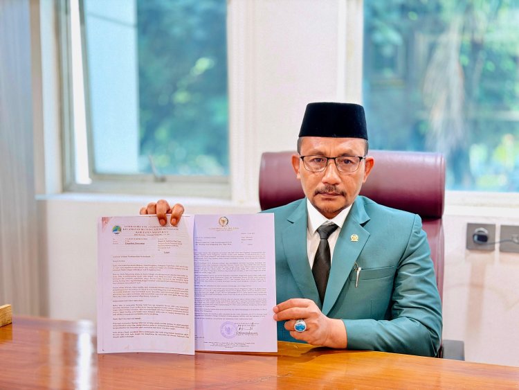 Haji Uma Surati Kementerian ESDM, Terkait Izin Tambang di Beutong Ateuh Banggalang