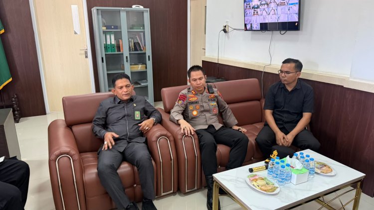 Kapolres Pidie Jaya Jalin Silaturahmi dengan Ketua Pengadilan Negeri Meureudu, Perkuat Sinergitas Penegakan Hukum