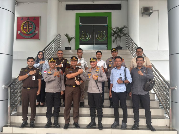 Merajut Sinergi, Kapolres Aceh Tenggara Bersama PJU Jalin Silaturahmi dengan Kejaksaan Negeri Aceh Tenggara