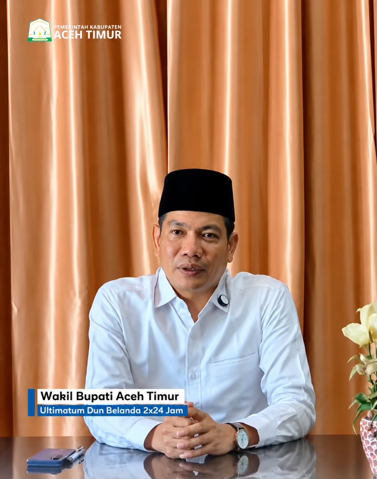 Wabup Aceh Timur Beri Ultimatum 2×24 Jam: Klarifikasi Video Viral atau Hadapi Proses Hukum