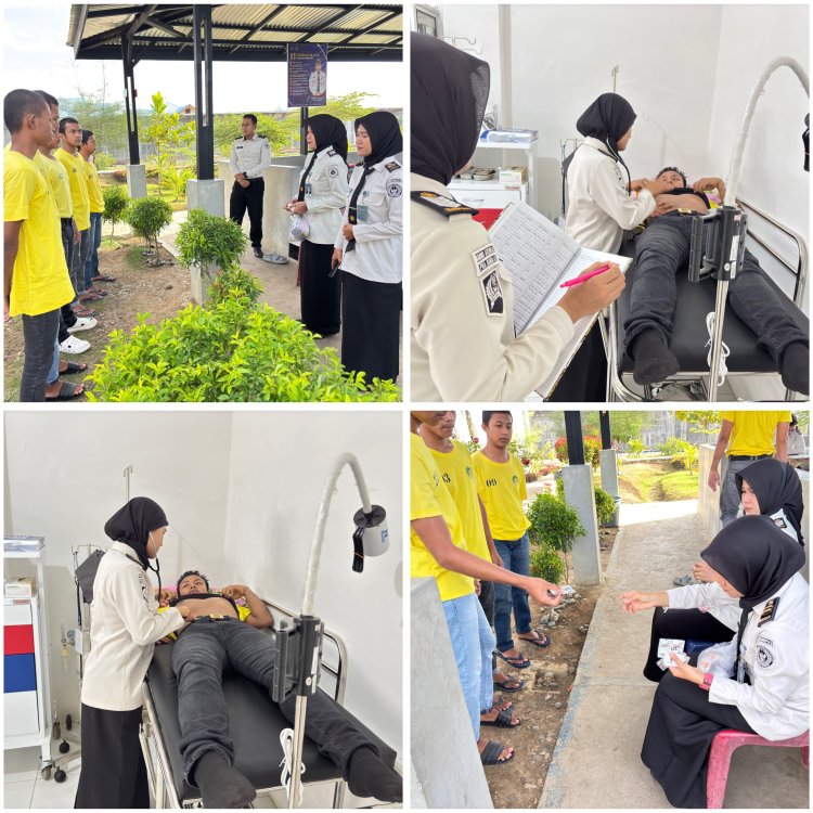 Pelayanan Kesehatan Jadi Prioritas, LPKA Banda Aceh Periksa Kondisi Anak Binaan yang Sakit