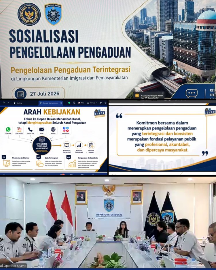 LPKA Banda Aceh Perkuat Tata Kelola Pengaduan Lewat Sosialisasi Aplikasi Digital Kemenimipas