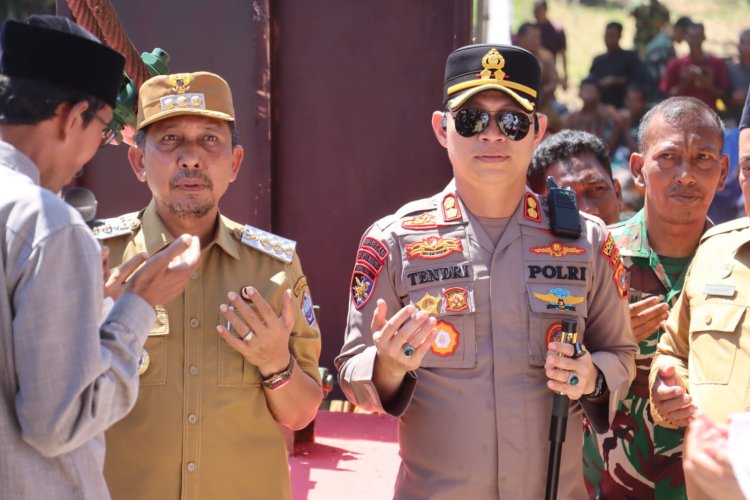 Kapolres Pidie Jaya Hadiri Peresmian Jembatan Perintis Garuda, Perkuat Sinergi untuk Kesejahteraan Masyarakat