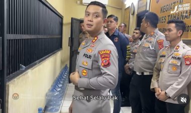 Kapolres Cirebon Kota Lakukan Inspeksi Mendadak Rutan Tengah Malam, Pastikan Keamanan dan Kondisi Penahanan Sesuai Standar