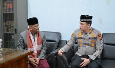 Kapolres Pidie Pererat Silaturahmi dengan Pimpinan HUDA Pidie, Ajak Jaga Damai Aceh dan Semarakkan HUT RI ke-81