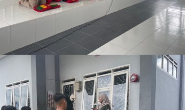 Jelang Perpisahan Mahasiswa PKL, LPKA Banda Aceh Gelar Latihan Paduan Suara dan Tari Didong Bersama ABP