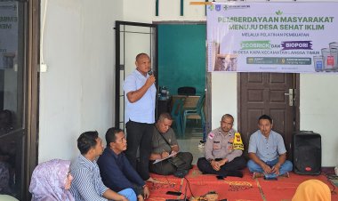 Bangun Desa Sehat Iklim, Warga Gampong Kapa Antusias Ikuti Pelatihan Ecobrick dan Biopori
