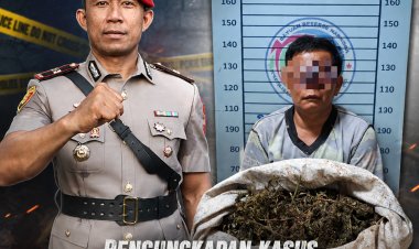 Ganja 4,7 Kg Disembunyikan di Bawah Tempat Tidur, Satresnarkoba Bongkar Peredaran di Ketambe