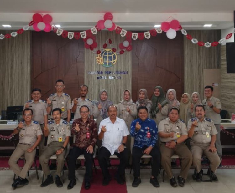 Kakanwil BPN Lampung Kunjungi Kantah Kota Metro, Tekankan Transparansi dan Kepastian Hukum