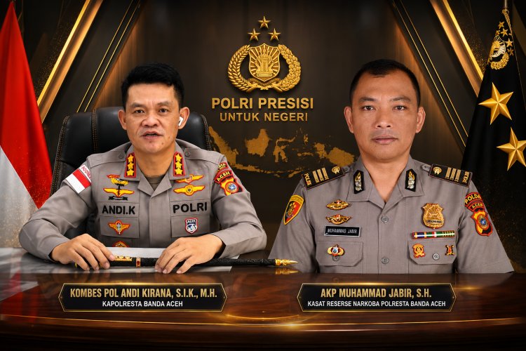Kapolresta Banda Aceh dan Kasat Reserse Narkoba Diperiksa Divpropam Mabes Polri