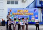 Polisi Sahabat Anak : Satlantas Polres Sukabumi Kota Edukasi Keselamatan Jalan Raya Sejak Dini