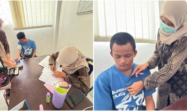 Layanan Kesehatan, LPKA Kelas II Banda Aceh Periksa Kesehatan ABP Baru