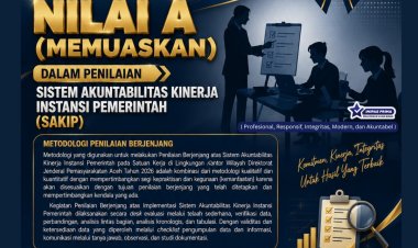 SAKIP Tetap “Memuaskan (A)”, LPKA Banda Aceh Perkuat Komitmen Menuju WBBM 2026