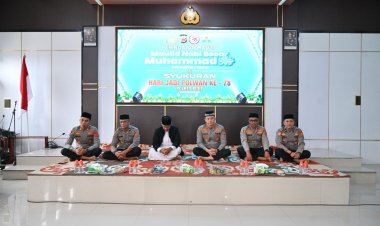 Maulid Nabi dan Hari Jadi Polwan ke-78, Polres Pidie Perkuat Semangat Keteladanan dan Pengabdian