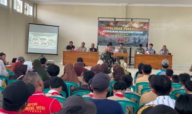 DARI BAHUGA, PESAN PENCEGAHAN KARHUTLA MENGGEMA : JANGAN TUNGGU API MEMBESAR