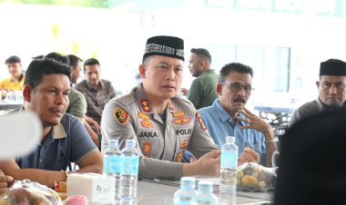 ‎Kapolres Pidie dan KPA, Perkuat Silaturahmi Untuk Komitmen Jaga Perdamaian Aceh