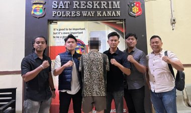 Satreskrim Polres Way Kanan Ringkus Seorang Pria di Way Tuba Setubuhi Anak di Bawah Umur