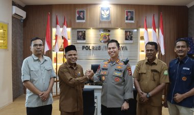Kapolres Pidie Jaya Terima Silaturahmi Kacabdin Pendidikan, Bahas Sinergi Dunia Pendidikan